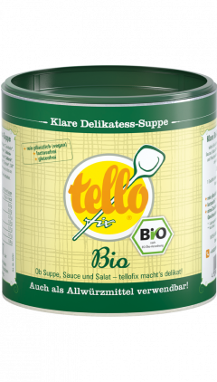 tellofix Klare Delikatess-Suppe Bio