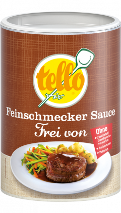 tellofix Feinschmecker Sauce zu Braten Frei von