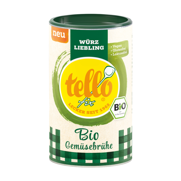 Abbildung Dose Bio Gemüsebrühe