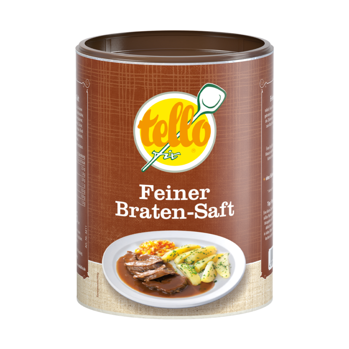 Abbildung der Dose tellofix Feiner Braten-Saft