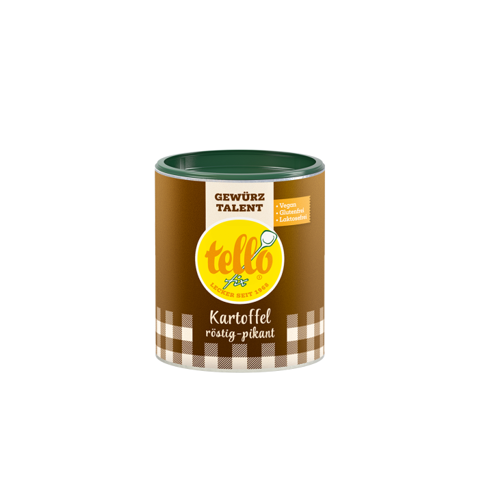 Abbildung der Dose tellofix Gewürz Talent Kartoffel 