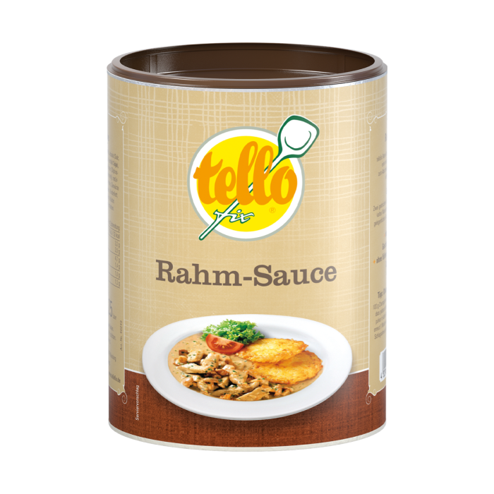 Abbildung der Dose tellofix Rahm-Sauce 