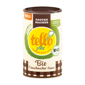 Abbildung der Dose tellofix Feinschmecker Sauce Bio 