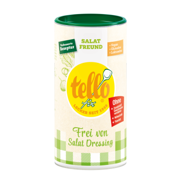 tellofix Frei von Salat Dressing