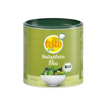 Abbildung der Dose tellofix Salatfein Bio 