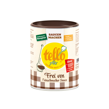 tellofix Frei von Feinschmecker Sauce