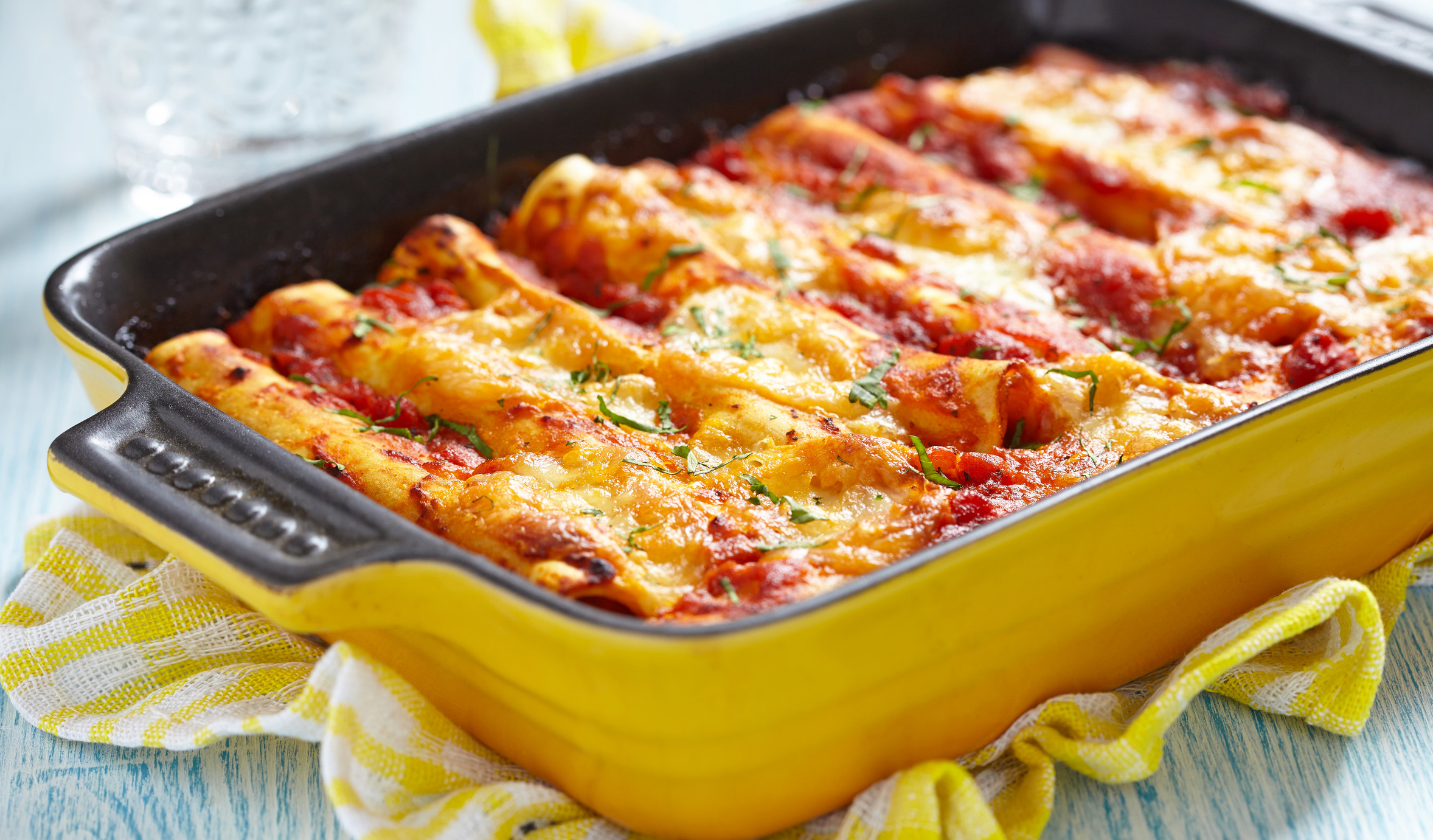 Cannelloni mit Champignon-Füllung